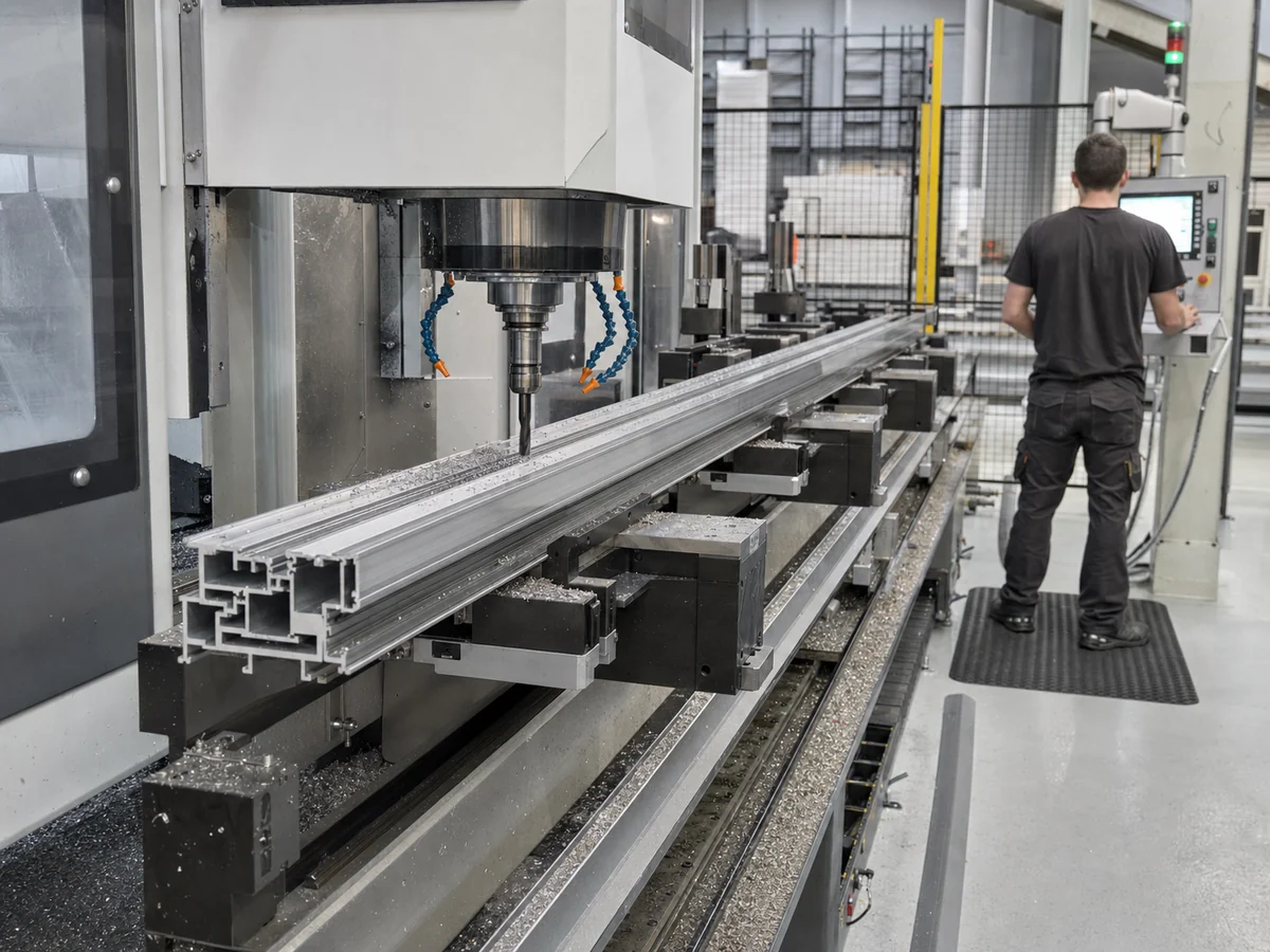 Machining area